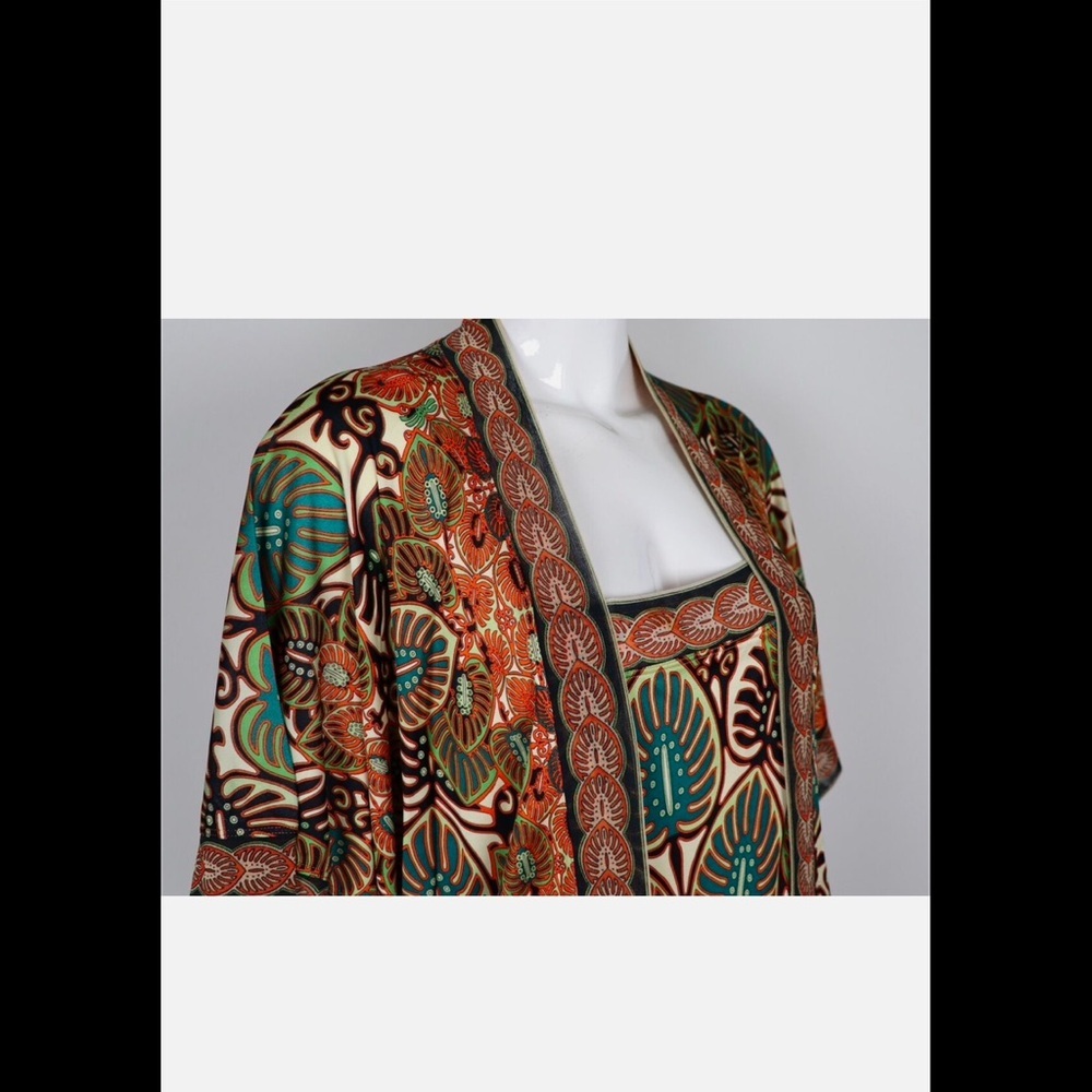 Vintage Jean Paul Gaultier Soleil Kimono Style Blouse, Multi, Size Large, EUC - Picture 7 of 10